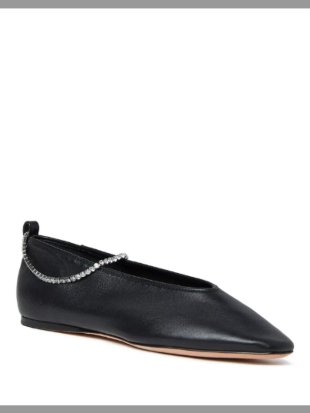 Loeffler Randall NIB Women's Emery Embellished Ballet Flats (ORIG. $350) BLACK